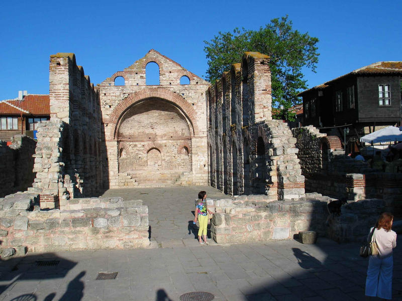 Nesebar - bazlika Svat Sophie, 5.-6. stolet