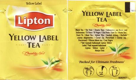 yellow label