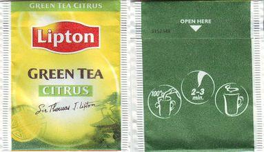 green tea citrus