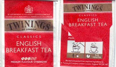 English Breakfast tea