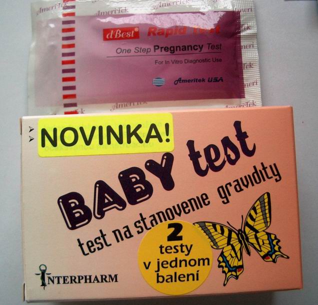Baby test (AmeriTek) - citlivos 25 IU